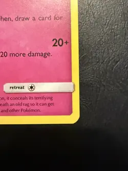 Mimikyu SM163 Holo Pokemon Card Lightly Played Condition - Image 2