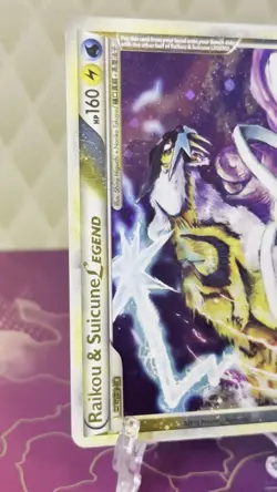 Pokemon Raikou & Suicune Legend Top Half 92/95 LP/MP - Image 2
