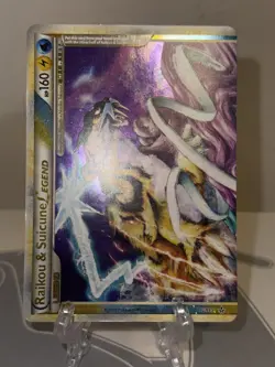 Pokemon Raikou & Suicune Legend Top Half 92/95 LP/MP - Image 4