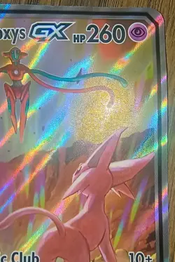 2020 Pokemon Espeon & Deoxys GX Tag Team Black Star Promo SM240 (JUMBO) - Image 3