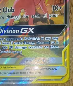 2020 Pokemon Espeon & Deoxys GX Tag Team Black Star Promo SM240 (JUMBO) - Image 4