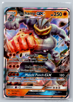 Pokemon Machamp GX 64/147 Sm-Burning Shadows Holo NM - Image 1