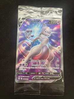 Factory Sealed Mewtwo V - SWSH229 Sword & Shield Promo Pokemon TCG - Image 1