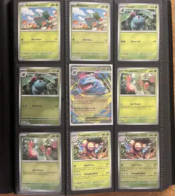Pokemon TCG Mega Evolution Master Base Set - Complete In Binder 001-132 +EX - Image 2