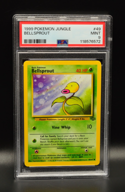 Bellsprout 1999 Pokemon Jungle Unlimited Base Set #49 WOTC PSA 9 Newly Graded - Image 1