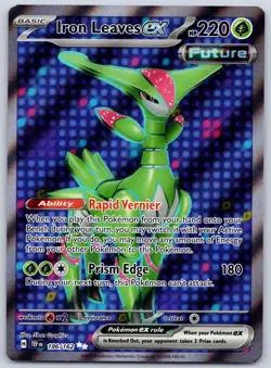Iron Leaves ex 186/162 (NM) - SV05: Temporal Forces - Ultra Rare Pokemon TCG - Image 1