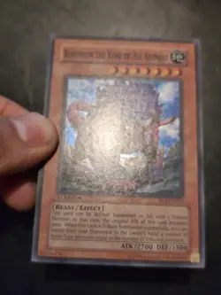 Yu-Gi-Oh! SUPER RARE CARD BEHEMOTH THE KING OF ALL ANIMALS FET-EN014 1ST VLP - Image 2