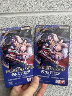 One Piece CCG OP14-EB04 Sleeved Booster Pack New Sealed X2 - Image 1