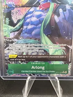 Arlong (Alternate Art) OP11-023 - A Fist of Divine Speed (OP11) - English - Image 3