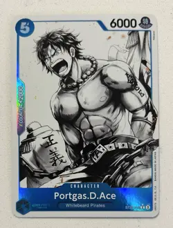 One Piece TCG - Portgas D. Ace Alt Art English - ST22-010 - ST22 Ace & Newgate - Image 1