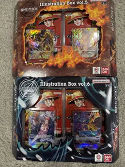 One Piece Illustration Box Vol. 5 & 6 Bundle - New/Unopened Hot Item!!! - Image 1