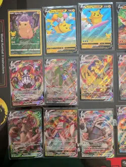 Pokemon 21 Cards Lot VMAX Pikachu celebrations Eng Near Mint - Image 2