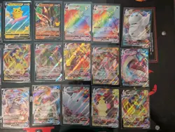Pokemon 21 Cards Lot VMAX Pikachu celebrations Eng Near Mint - Image 3