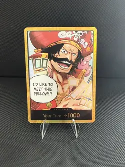 One Piece DON!! Card (Gol.D.Roger) (Gold Foil) Carrying On His Will - Image 1
