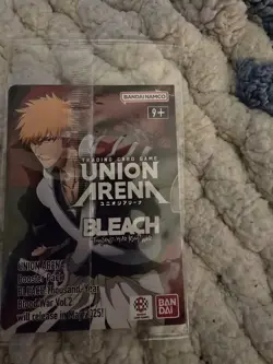 Round 1 X Union Arena Bleach Collab Promo Card (Ichigo Kurosaki)(Sealed) - Image 2