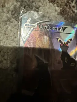 Pokemon TCG Umbreon v Evolving Skies Holo Ultra Rare Card 189/203 Mint Condition - Image 3