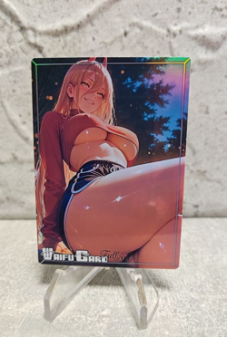 Power Trading Card Waifu Goddess Story Anime Girl holo Karte Manga Full Art - Image 1