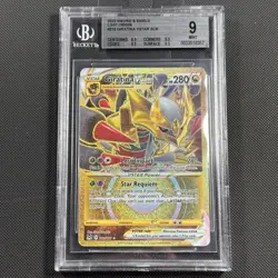 Pokemon TCG - Giratina Vstar 212/196 - Lost Origin BGS 9 Graded Gold Card - Image 1