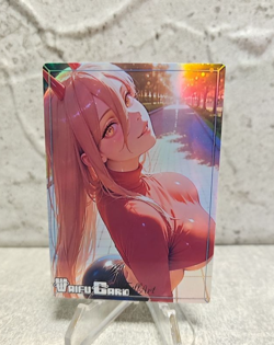 Power Trading Card Waifu Goddess Story Anime Girl holo Karte Manga Full Art - Image 1