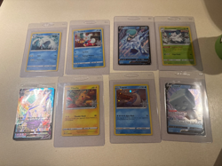 Pokemon Holiday Advent Calendar 2022 Promo Stamped 8 Card Set Complete SHSW 153 - Image 1
