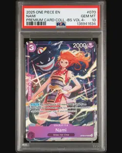 Nami Promo OP09-070 PSA 10 Premium Card Collection Best Selection Vol. 4 - Image 1