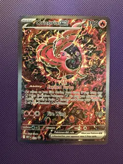 Pokemon Card - Oricorio ex - SIR Full Art Promo (MEP024) Phantasmal Flames NM - Image 1