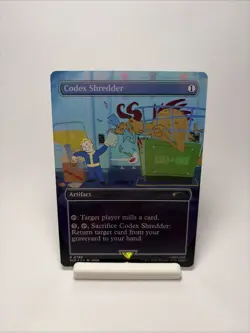 Magic the Gathering codex shredder Fallout Secret Lair #790 - Image 1