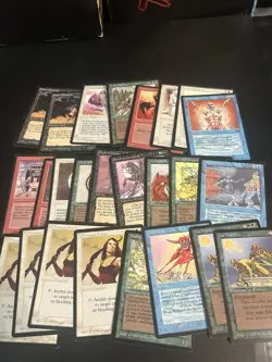 MTG Legend Lot X25 Light Play To Some Play Near Mint (25x) Total As Pictured - Image 1
