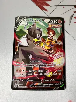 Pokemon Brilliant Stars Single Strike Urshifu V TG18/TG30 - Image 1