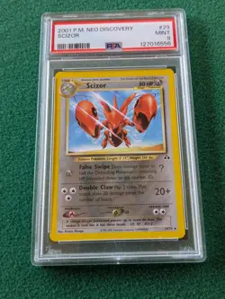Pokemon TCG: Scizor 29/75 Neo Discovery Regular PSA 9 - Image 1