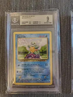 Lotto carte Pokemon 1st ed/holo gradate PSA-BGS - Image 2