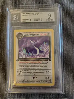 Lotto carte Pokemon 1st ed/holo gradate PSA-BGS - Image 4