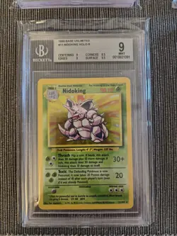 Lotto carte Pokemon 1st ed/holo gradate PSA-BGS - Image 5