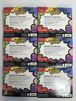 Pokemon Ascended Heroes Tech Sticker Collection Sealed Set Of 6 Fast Shipping - Image 2