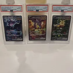 Pokemon TCG Walking Wake ex 205, Gouging Fire ex 204, Raging Bolt ex 208 TEF Ho. - Image 1