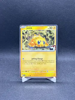 Pokemon Prize Pack Series 7 Joltik 050/142 Cosmos Holo - PLAY STAMP - Image 1
