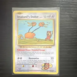 Pokemon ImakuniU's Doduo Secret Rare Evolutions 112/108 50HP TCG Card - Image 1