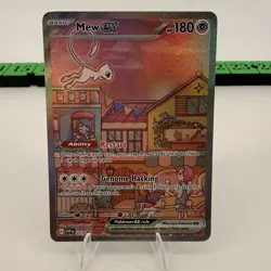 Pokemon Mew EX Special Illustration Rare 053/078 SVP Promo Card - Image 1