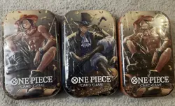 One Piece Card Game Mini-Tin Pack Set Vol.2 X3 Sealed - Not Weighed In Plastic - Image 1