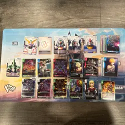 77 Card Lot - C/U/R/LR- Gundam Card Game TCG - Kshatriya GD01-044 LR - Image 1