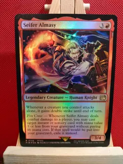 Seifer Almasy FOIL - Final Fantasy - NM - Rare - MTG - Image 1