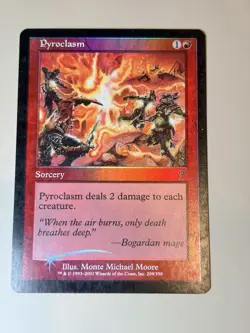 Pyroclasm - Foil - English - MTG 7th edition - MP - Image 1