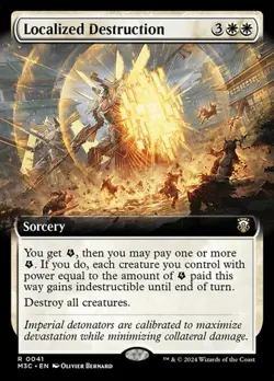Localized Destruction - Extended Art M3C NM MTG - Image 1