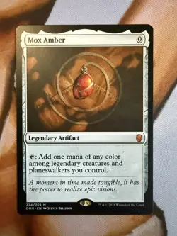 MTG Mox Amber Dominaria DOM #224 Non-Foil NM Magic the Gathering (3/4) - Image 2