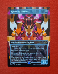 Roaming Throne #344 x1, NM/Mint pack fresh, MTG Lost Caverns of Ixalan, NON FOIL - Image 1