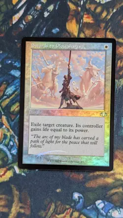 MTG Swords to Plowshares Retro Frame Foil DMR 275 EPIC! NM/M 💀DeathCoronaNerd💀 - Image 2