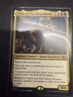 Thalia and The Gitrog Monster - MTG - Magic the gathering - Image 1