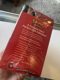 Pokemon 25th Anniversary Celebrations Treasure Chest Lunchbox Tin NEW/SEALED - Image 4