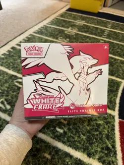 Pokemon White Flare Pokemon Center Exclusive ETB Factory Sealed - Image 1