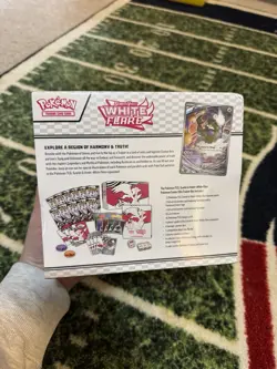 Pokemon White Flare Pokemon Center Exclusive ETB Factory Sealed - Image 2